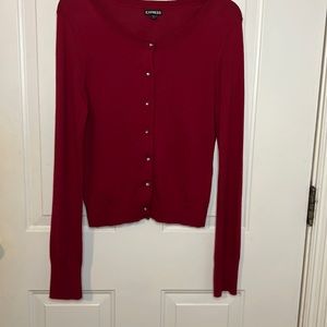 Express Button Down Sweater/Cardigan